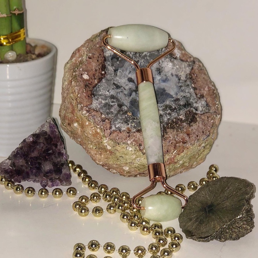Rose-Quartz|Jade|Amethyst Stone face roller